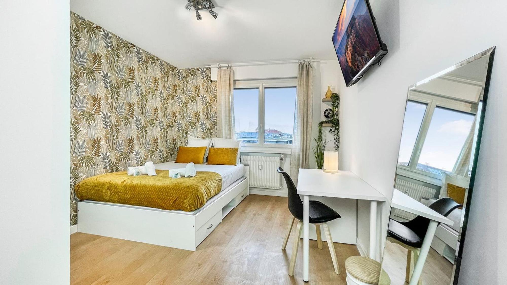 Homey La Coloc Mugi - Colocation Haut De Gamme - Chambres Privees - Balcon - Wifi Et Netflix - Proche Transports Commun Annemasse Ngoại thất bức ảnh
