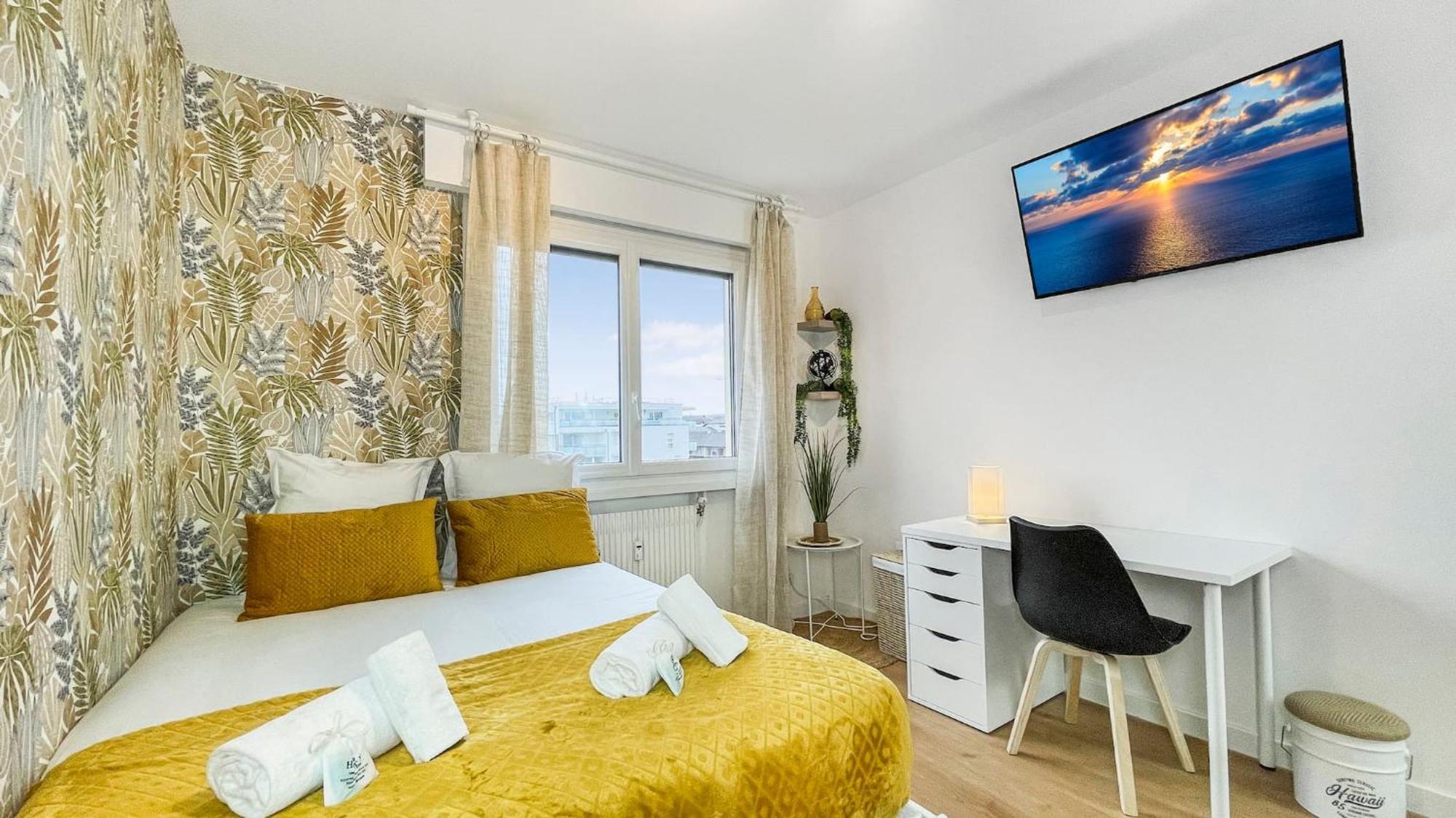 Homey La Coloc Mugi - Colocation Haut De Gamme - Chambres Privees - Balcon - Wifi Et Netflix - Proche Transports Commun Annemasse Ngoại thất bức ảnh